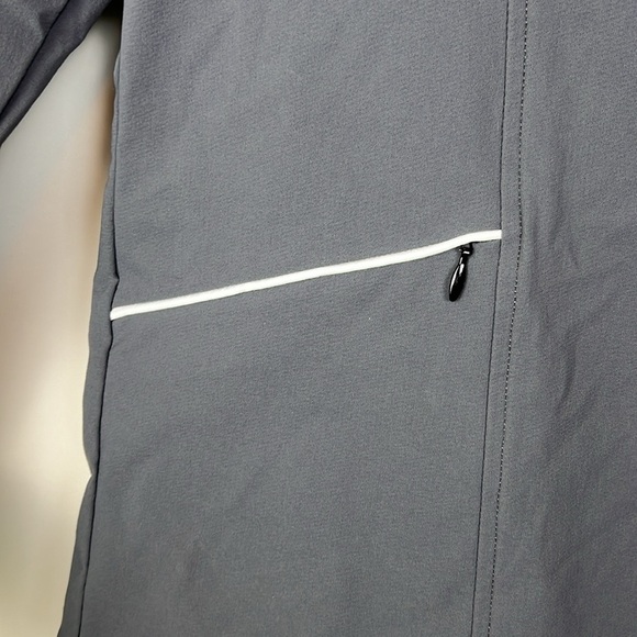 NWT KERRITS Stretch “Competitors Koat” Jacket Coat Large Cinder Gray Equestrian - Picture 10 of 12